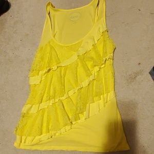 Yellow tank